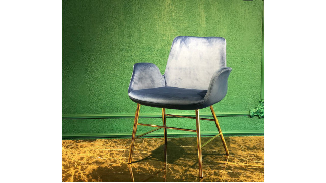 Стілець  ARM METAL LEG