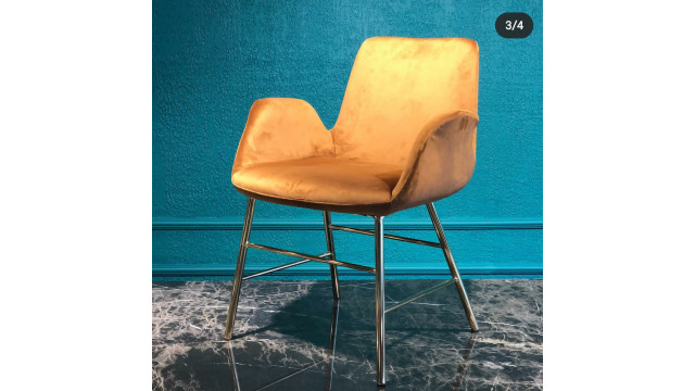 Стілець  ARM METAL LEG