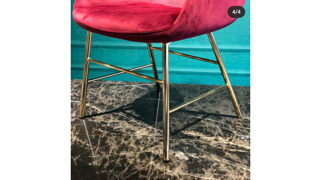 Стілець  ARM METAL LEG