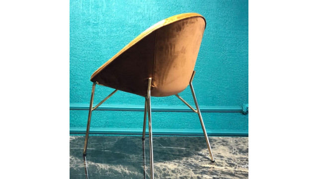 Chair painted coated Tura